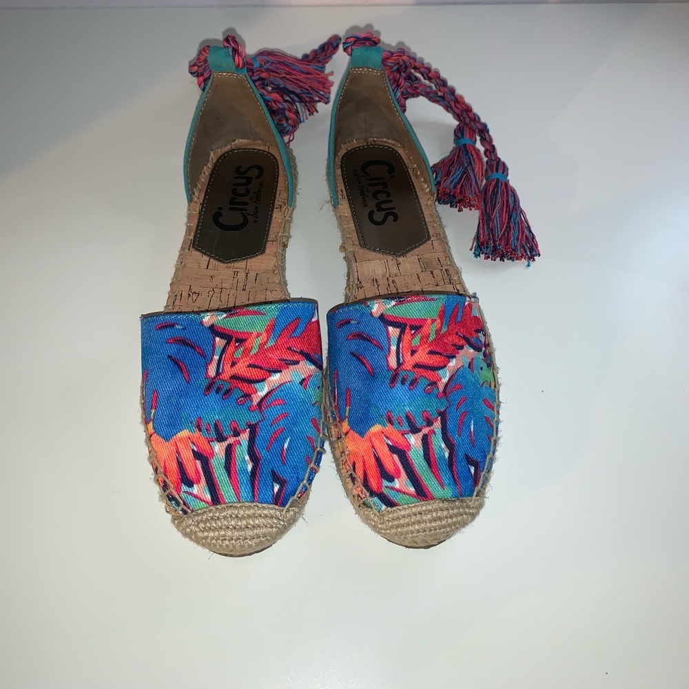 Circus Sam Edelman Lenora Ankle Wrap Espadrille